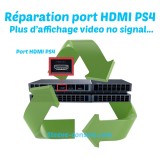 Réparation HDMI PS4