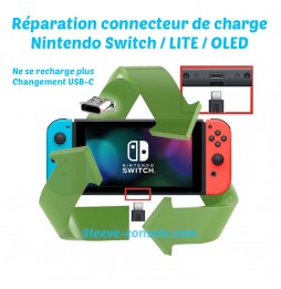 Réparation connecteur de charge Switch